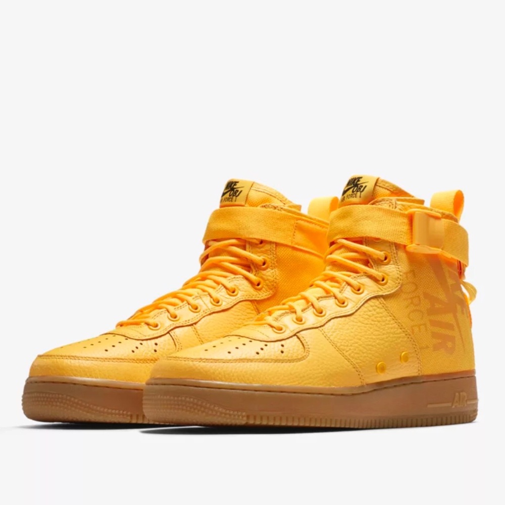 Nike SF AF-1 Mid OBJ Laser Orange Size US 10.5 Men’s Odell Beckham Junior
